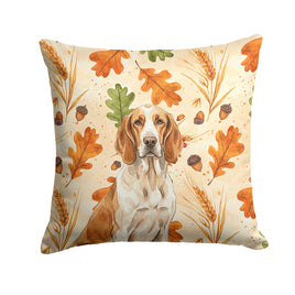 Caroline's Treasures, Fall Flag, Pillow (18" x 18"), Pet Flag, Dog Flag, Cat Flag, Outdoor Decor