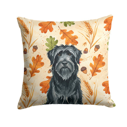 Caroline's Treasures, Fall Flag, Pillow (18" x 18"), Pet Flag, Dog Flag, Cat Flag, Outdoor Decor