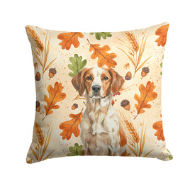 Caroline's Treasures, Fall Flag, Pillow (18" x 18"), Pet Flag, Dog Flag, Cat Flag, Outdoor Decor