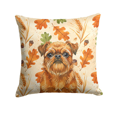 Caroline's Treasures, Fall Flag, Pillow (14" x 14"), Pet Flag, Dog Flag, Cat Flag, Outdoor Decor