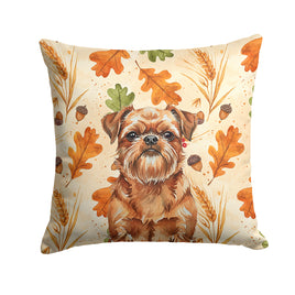 Caroline's Treasures, Fall Flag, Pillow (18" x 18"), Pet Flag, Dog Flag, Cat Flag, Outdoor Decor