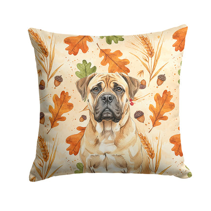Caroline's Treasures, Fall Flag, Pillow (14" x 14"), Pet Flag, Dog Flag, Cat Flag, Outdoor Decor