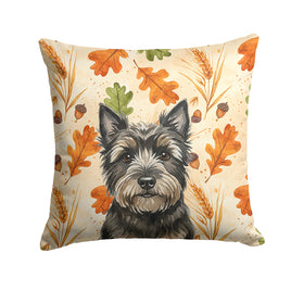Caroline's Treasures, Fall Flag, Pillow (14" x 14"), Pet Flag, Dog Flag, Cat Flag, Outdoor Decor