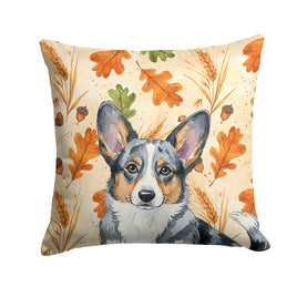 Caroline's Treasures, Fall Flag, Pillow (18" x 18"), Pet Flag, Dog Flag, Cat Flag, Outdoor Decor