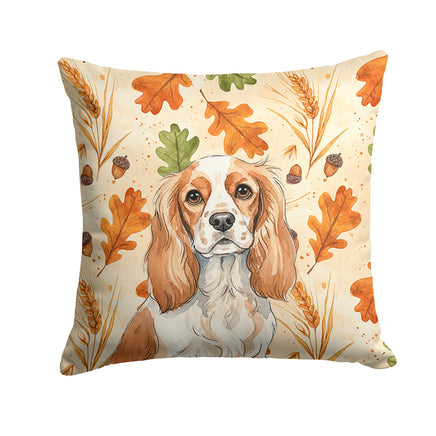 Caroline's Treasures, Fall Flag, Pillow (18" x 18"), Pet Flag, Dog Flag, Cat Flag, Outdoor Decor
