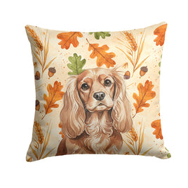 Caroline's Treasures, Fall Flag, Pillow (18" x 18"), Pet Flag, Dog Flag, Cat Flag, Outdoor Decor