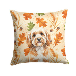 Caroline's Treasures, Fall Flag, Pillow (18" x 18"), Pet Flag, Dog Flag, Cat Flag, Outdoor Decor