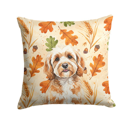 Caroline's Treasures, Fall Flag, Pillow (18" x 18"), Pet Flag, Dog Flag, Cat Flag, Outdoor Decor