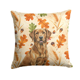 Caroline's Treasures, Fall Flag, Pillow (18" x 18"), Pet Flag, Dog Flag, Cat Flag, Outdoor Decor