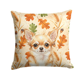 Caroline's Treasures, Fall Flag, Pillow (14" x 14"), Pet Flag, Dog Flag, Cat Flag, Outdoor Decor