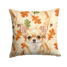 Caroline's Treasures, Fall Flag, Pillow (18" x 18"), Pet Flag, Dog Flag, Cat Flag, Outdoor Decor