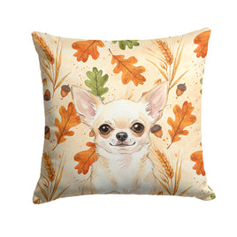 Caroline's Treasures, Fall Flag, Pillow (18" x 18"), Pet Flag, Dog Flag, Cat Flag, Outdoor Decor