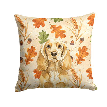 Caroline's Treasures, Fall Flag, Pillow (14" x 14"), Pet Flag, Dog Flag, Cat Flag, Outdoor Decor