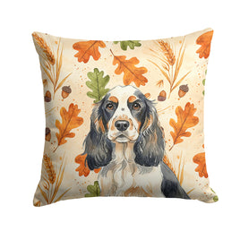 Caroline's Treasures, Fall Flag, Pillow (14" x 14"), Pet Flag, Dog Flag, Cat Flag, Outdoor Decor