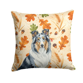 Caroline's Treasures, Fall Flag, Pillow (14" x 14"), Pet Flag, Dog Flag, Cat Flag, Outdoor Decor