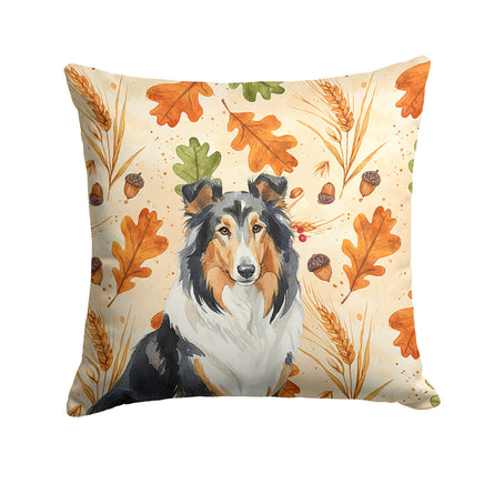 Caroline's Treasures, Fall Flag, Pillow (18" x 18"), Pet Flag, Dog Flag, Cat Flag, Outdoor Decor