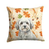 Caroline's Treasures, Fall Flag, Pillow (18" x 18"), Pet Flag, Dog Flag, Cat Flag, Outdoor Decor