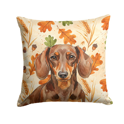 Caroline's Treasures, Fall Flag, Pillow (14" x 14"), Pet Flag, Dog Flag, Cat Flag, Outdoor Decor