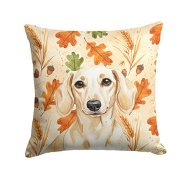 Caroline's Treasures, Fall Flag, Pillow (14" x 14"), Pet Flag, Dog Flag, Cat Flag, Outdoor Decor