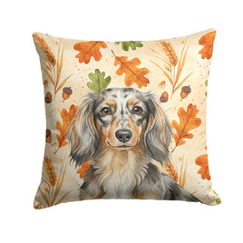 Caroline's Treasures, Fall Flag, Pillow (14" x 14"), Pet Flag, Dog Flag, Cat Flag, Outdoor Decor