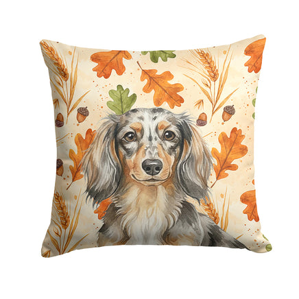 Caroline's Treasures, Fall Flag, Pillow (14" x 14"), Pet Flag, Dog Flag, Cat Flag, Outdoor Decor