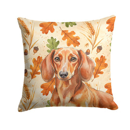 Caroline's Treasures, Fall Flag, Pillow (14" x 14"), Pet Flag, Dog Flag, Cat Flag, Outdoor Decor