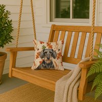 Wirehaired Wild Boar Dachshund Heirloom Fall Throw Pillow