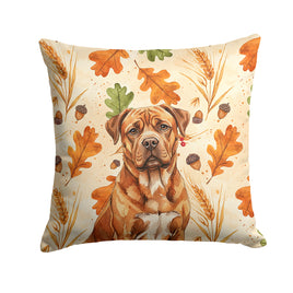 Caroline's Treasures, Fall Flag, Pillow (18" x 18"), Pet Flag, Dog Flag, Cat Flag, Outdoor Decor