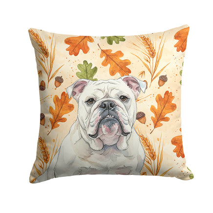 Caroline's Treasures, Fall Flag, Pillow (14" x 14"), Pet Flag, Dog Flag, Cat Flag, Outdoor Decor