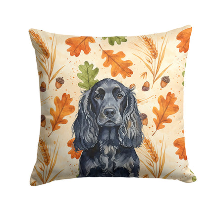 Caroline's Treasures, Fall Flag, Pillow (14" x 14"), Pet Flag, Dog Flag, Cat Flag, Outdoor Decor