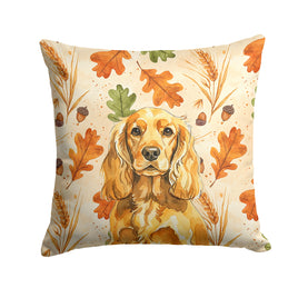 Caroline's Treasures, Fall Flag, Pillow (18" x 18"), Pet Flag, Dog Flag, Cat Flag, Outdoor Decor
