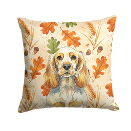 Caroline's Treasures, Fall Flag, Pillow (18" x 18"), Pet Flag, Dog Flag, Cat Flag, Outdoor Decor