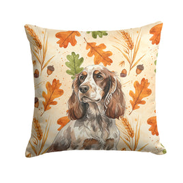 Caroline's Treasures, Fall Flag, Pillow (14" x 14"), Pet Flag, Dog Flag, Cat Flag, Outdoor Decor