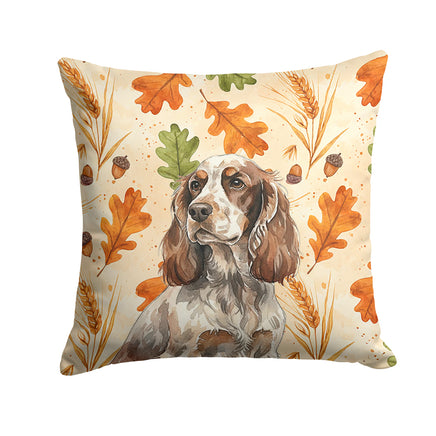 Caroline's Treasures, Fall Flag, Pillow (14" x 14"), Pet Flag, Dog Flag, Cat Flag, Outdoor Decor