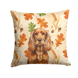 Caroline's Treasures, Fall Flag, Pillow (18" x 18"), Pet Flag, Dog Flag, Cat Flag, Outdoor Decor