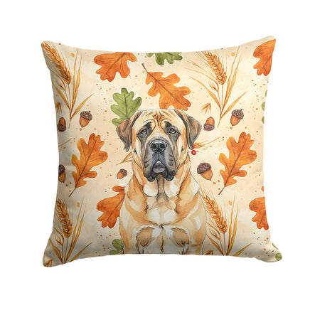 Caroline's Treasures, Fall Flag, Pillow (14" x 14"), Pet Flag, Dog Flag, Cat Flag, Outdoor Decor