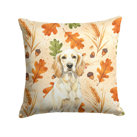 Caroline's Treasures, Fall Flag, Pillow (14" x 14"), Pet Flag, Dog Flag, Cat Flag, Outdoor Decor