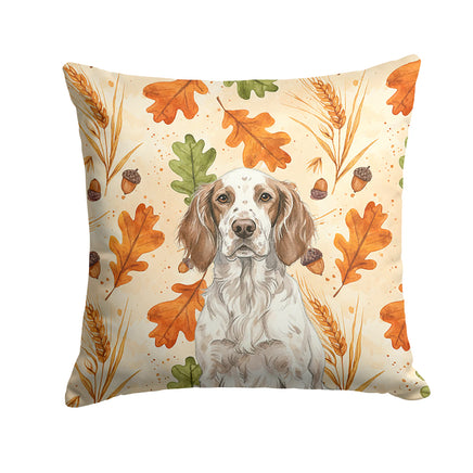 Caroline's Treasures, Fall Flag, Pillow (18" x 18"), Pet Flag, Dog Flag, Cat Flag, Outdoor Decor