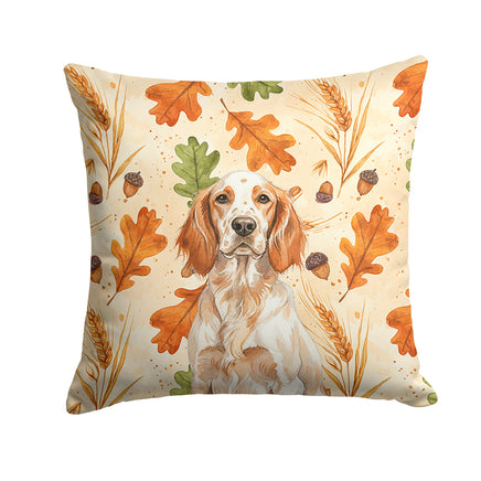 Caroline's Treasures, Fall Flag, Pillow (18" x 18"), Pet Flag, Dog Flag, Cat Flag, Outdoor Decor