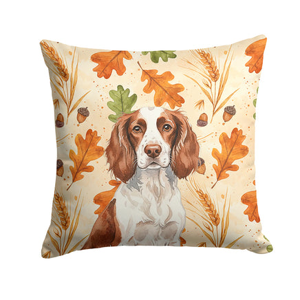 Caroline's Treasures, Fall Flag, Pillow (14" x 14"), Pet Flag, Dog Flag, Cat Flag, Outdoor Decor