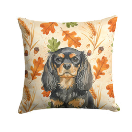 Caroline's Treasures, Fall Flag, Pillow (14" x 14"), Pet Flag, Dog Flag, Cat Flag, Outdoor Decor
