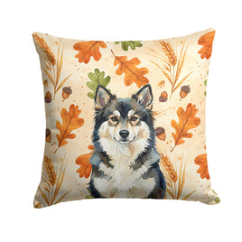 Caroline's Treasures, Fall Flag, Pillow (14" x 14"), Pet Flag, Dog Flag, Cat Flag, Outdoor Decor