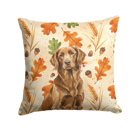 Caroline's Treasures, Fall Flag, Pillow (18" x 18"), Pet Flag, Dog Flag, Cat Flag, Outdoor Decor