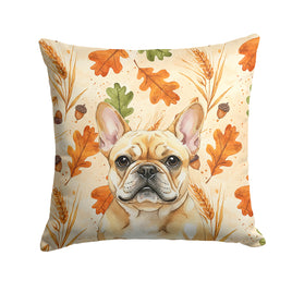 Caroline's Treasures, Fall Flag, Pillow (14" x 14"), Pet Flag, Dog Flag, Cat Flag, Outdoor Decor