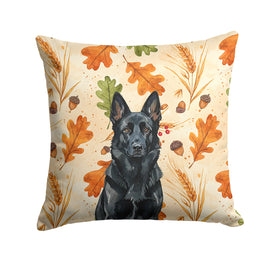 Caroline's Treasures, Fall Flag, Pillow (14" x 14"), Pet Flag, Dog Flag, Cat Flag, Outdoor Decor
