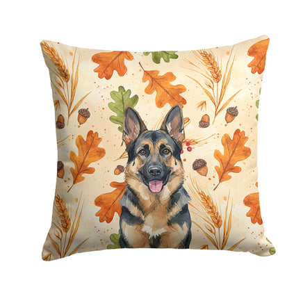 Caroline's Treasures, Fall Flag, Pillow (18" x 18"), Pet Flag, Dog Flag, Cat Flag, Outdoor Decor