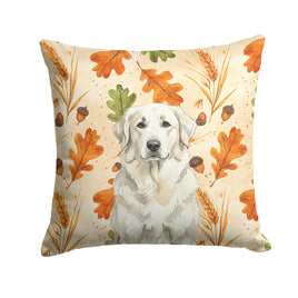 Caroline's Treasures, Fall Flag, Pillow (18" x 18"), Pet Flag, Dog Flag, Cat Flag, Outdoor Decor