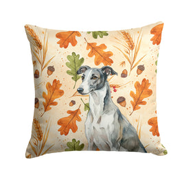 Caroline's Treasures, Fall Flag, Pillow (14" x 14"), Pet Flag, Dog Flag, Cat Flag, Outdoor Decor