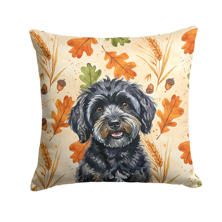 Caroline's Treasures, Fall Flag, Pillow (18" x 18"), Pet Flag, Dog Flag, Cat Flag, Outdoor Decor