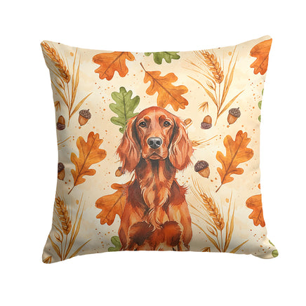 Caroline's Treasures, Fall Flag, Pillow (14" x 14"), Pet Flag, Dog Flag, Cat Flag, Outdoor Decor